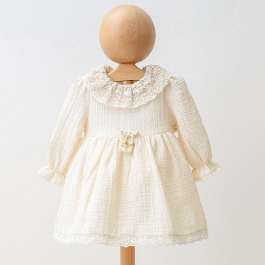 Muslin & Lace Dress