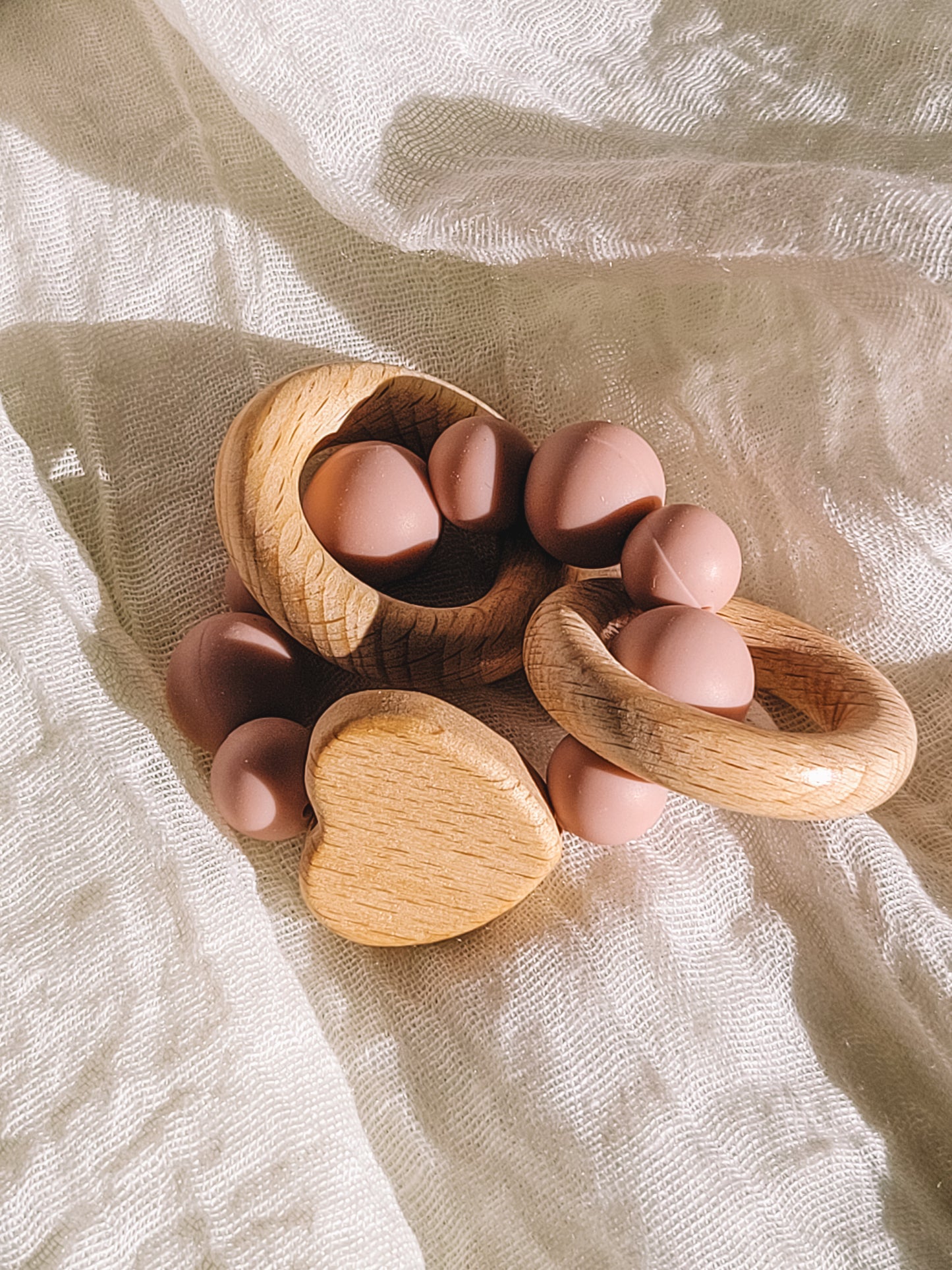 Heart Teething Ring