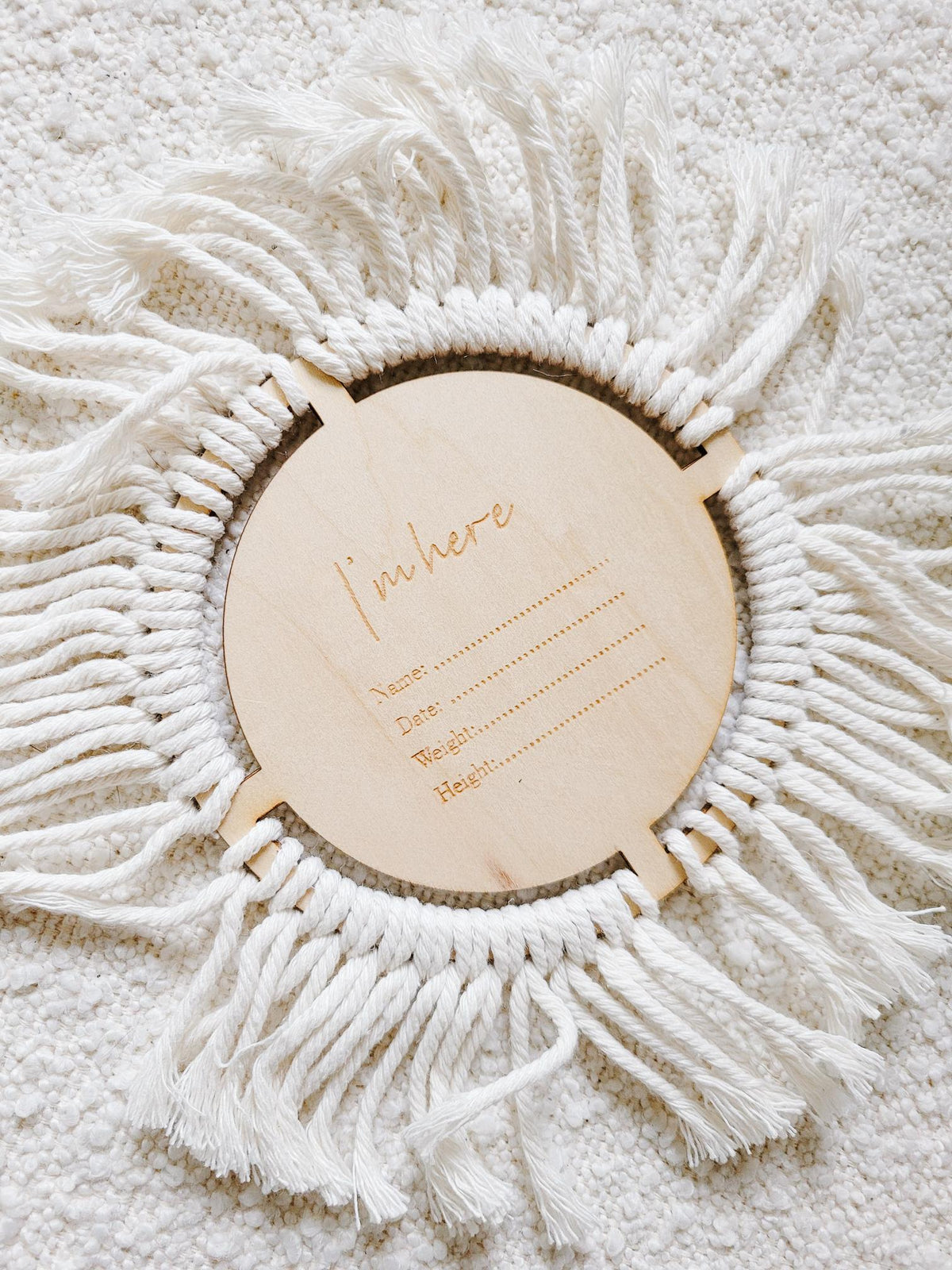 Small Rip Sign Boho Boho Milestone Sign Set – Ma Mini Cherie