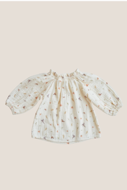 Cléo 100% Cotton Muslin Blouse