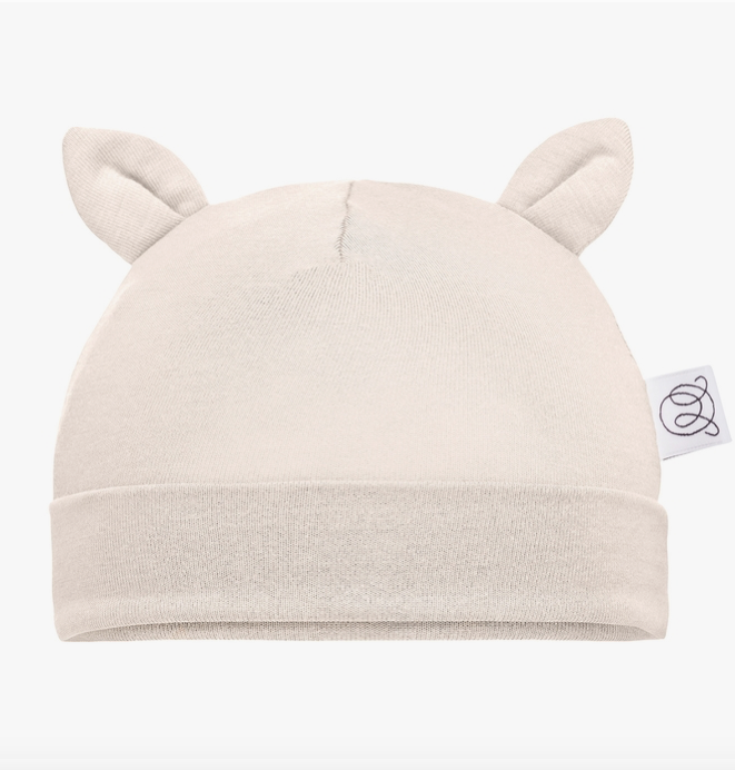 Bamboo Baby Cap - Beige