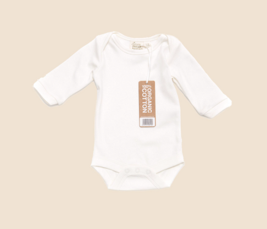 Natural Long Sleeve Baby Body