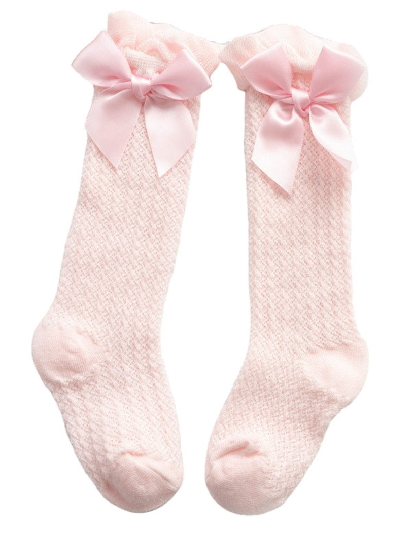 Bow Knee Socks