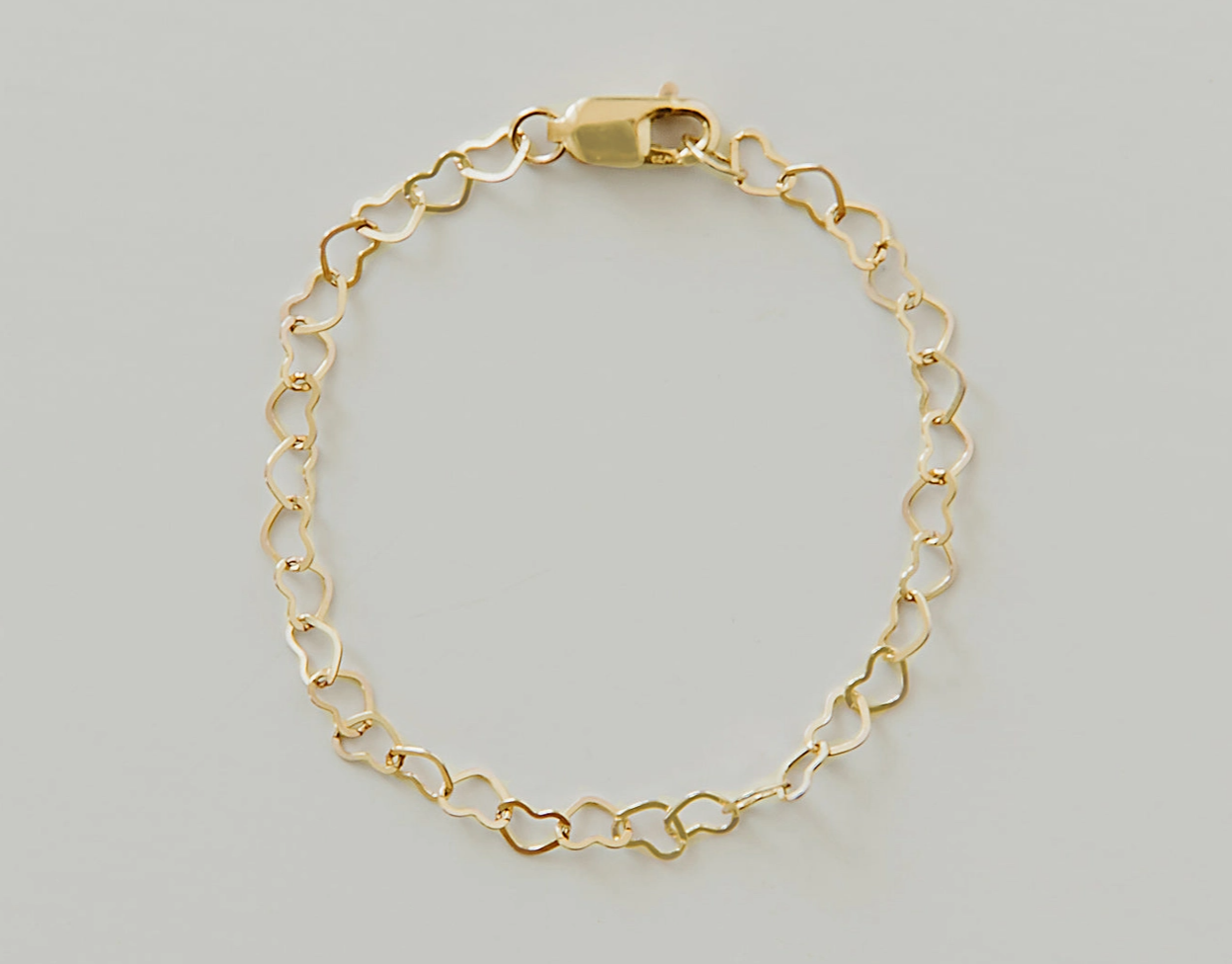 Mommy & Me- Love 14k Gold Bracelet