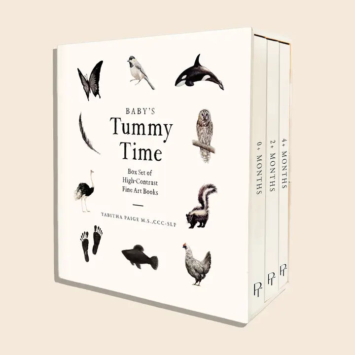 Baby's Tummy Time Book Box Set